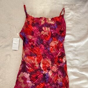 Pink Lily Floral Maxi Dress